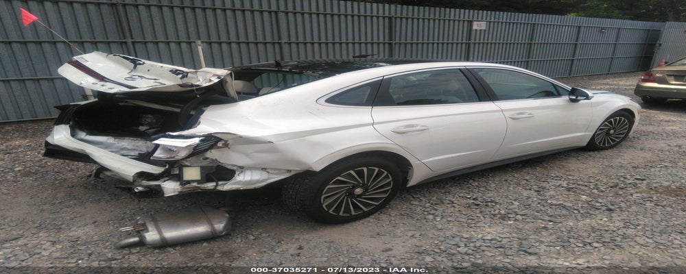 KMHL54JJ2MA035857 2021 HYUNDAI SONATA HYBRID photo no. 4