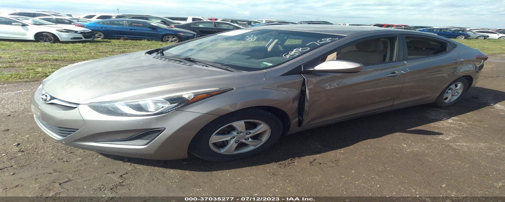 5NPDH4AE8FH574353 2015 HYUNDAI ELANTRA photo no. 2
