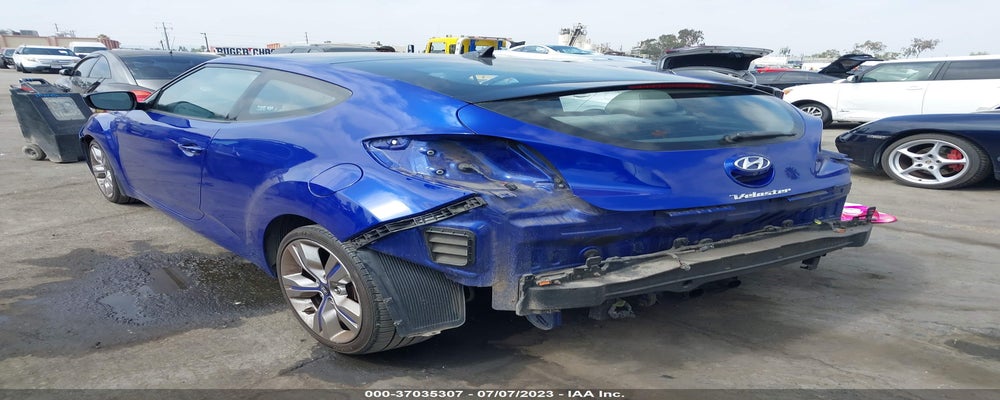 KMHTC6AD2CU067605 2012 HYUNDAI VELOSTER photo no. 3