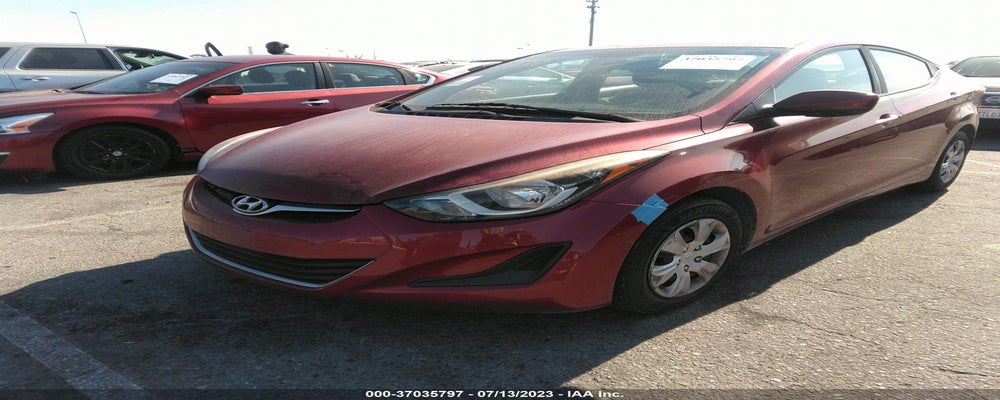 5NPDH4AE4GH750171 2016 HYUNDAI ELANTRA photo no. 2