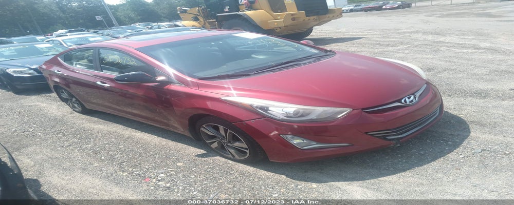 5NPDH4AE2EH533523 2014 HYUNDAI ELANTRA photo no. 2