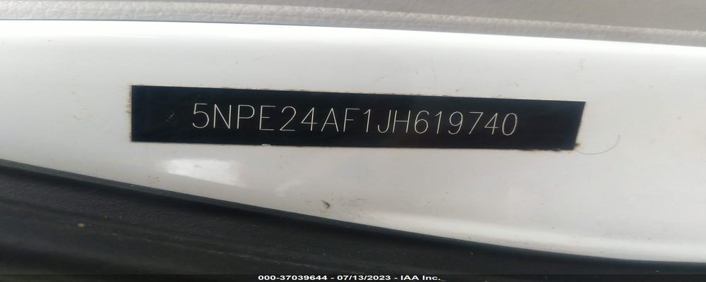 5NPE24AF1JH61974  2018 HYUNDAI SONATA photo no. 9