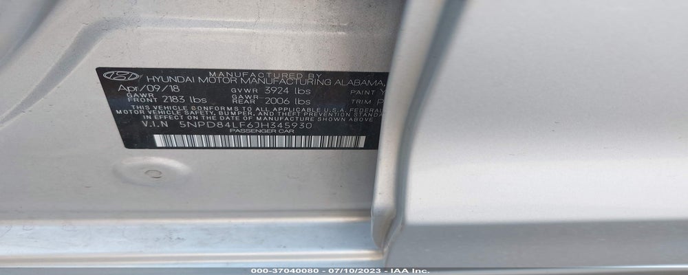 5NPD84LF6JH345930 2018 HYUNDAI ELANTRA photo no. 9
