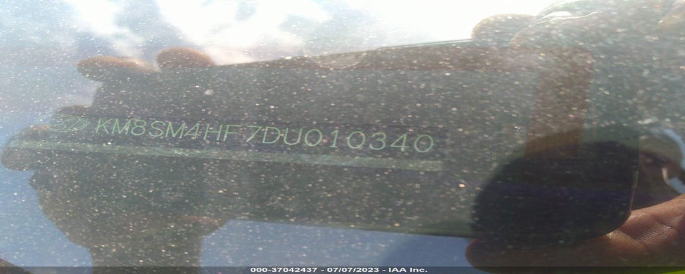 KM8SM4HF7DU010340 2013 HYUNDAI SANTA FE photo no. 9