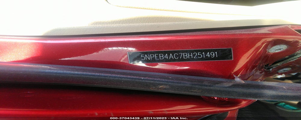 5NPEB4AC7BH251491 2011 HYUNDAI SONATA photo no. 9