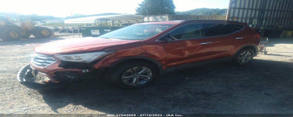 5XYZUDLBXDG061128 2013 HYUNDAI SANTA FE photo no. 2