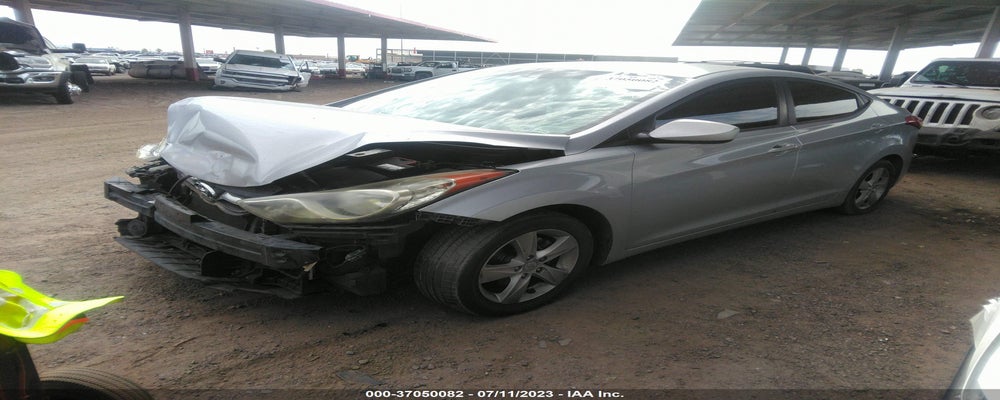 5NPDH4AEXBH013632 2011 HYUNDAI ELANTRA photo no. 2