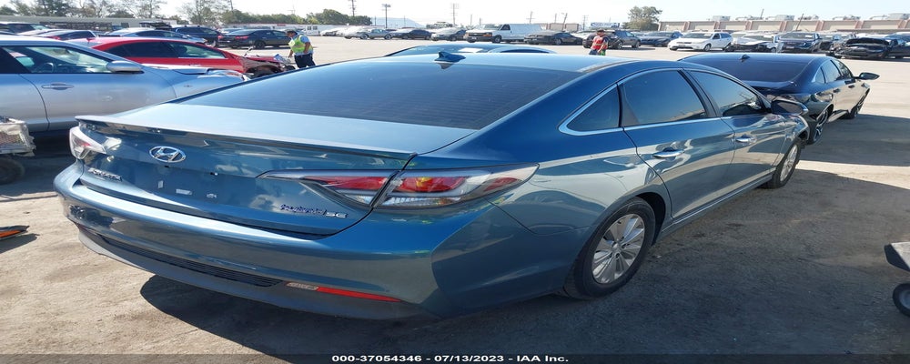 KMHE24L14GA035667 2016 HYUNDAI SONATA HYBRID photo no. 4