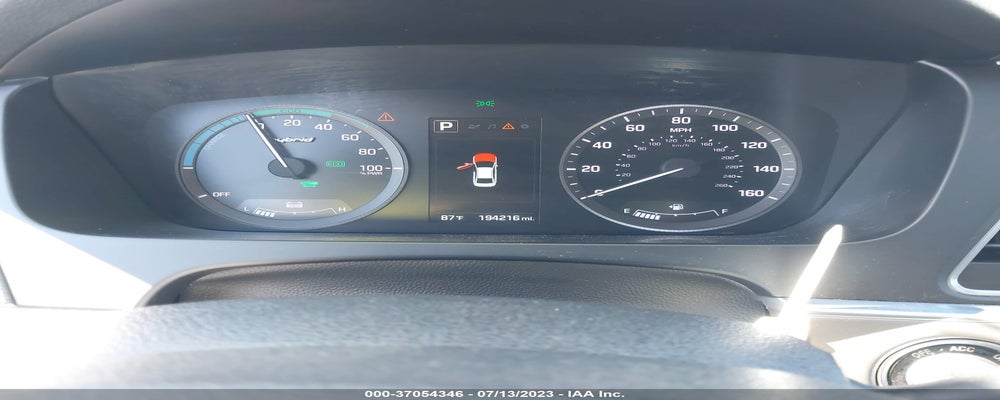 KMHE24L14GA035667 2016 HYUNDAI SONATA HYBRID photo no. 7
