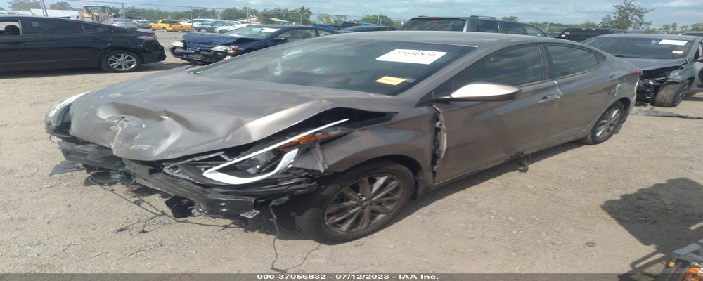 5NPDH4AE8EH517195 2014 HYUNDAI ELANTRA photo no. 2