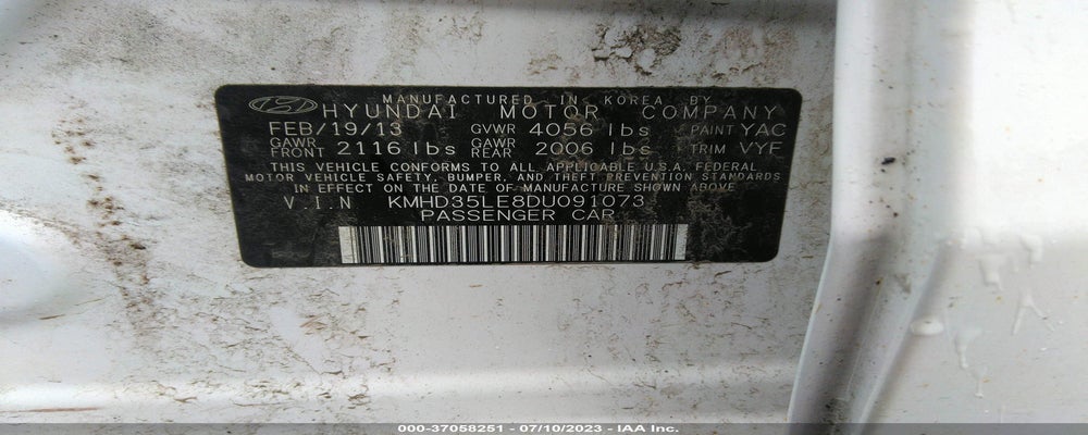 KMHD35LE8DU091073 2013 HYUNDAI ELANTRA GT photo no. 9
