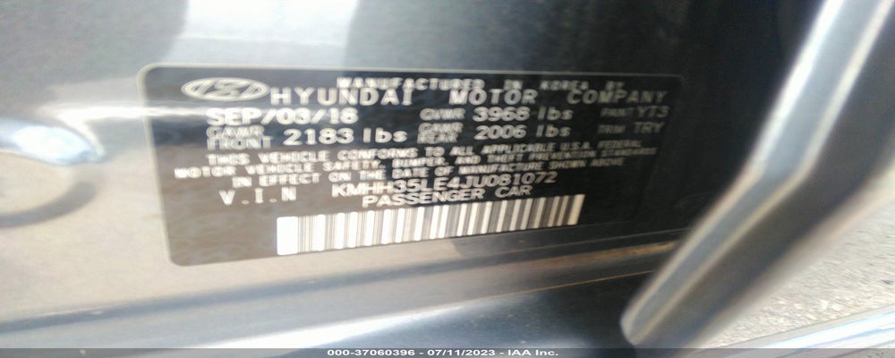 KMHH35LE4JU081072 2018 HYUNDAI ELANTRA GT photo no. 9