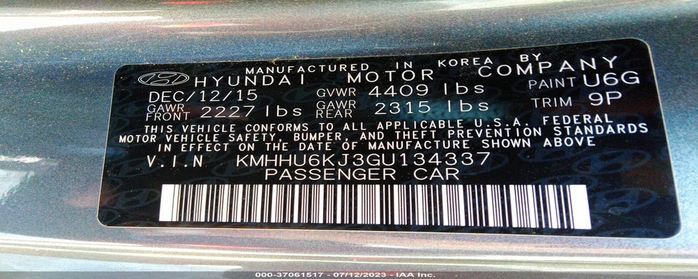 KMHHU6KJ3GU134337 2016 HYUNDAI GENESIS COUPE photo no. 9