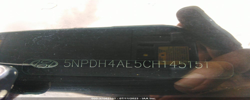 5NPDH4AE5CH145151 2012 HYUNDAI ELANTRA photo no. 9