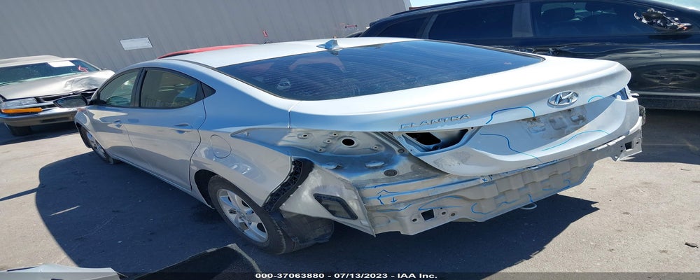5NPDH4AE2EH459116 2014 HYUNDAI ELANTRA photo no. 3