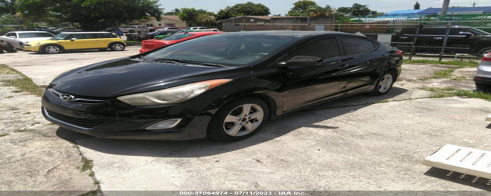 5NPDH4AEXCH105695 2012 HYUNDAI ELANTRA photo no. 2