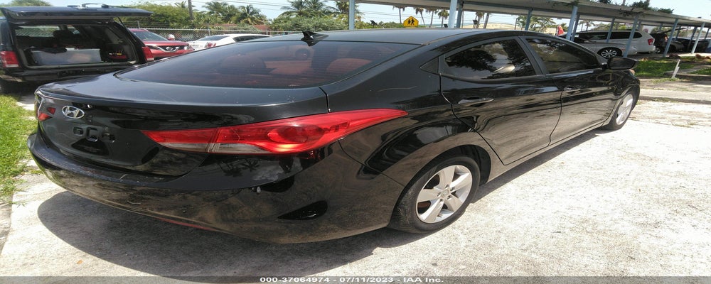 5NPDH4AEXCH105695 2012 HYUNDAI ELANTRA photo no. 4
