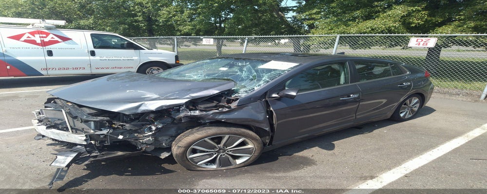 KMHC05LC0KU125846 2019 HYUNDAI IONIQ photo no. 2