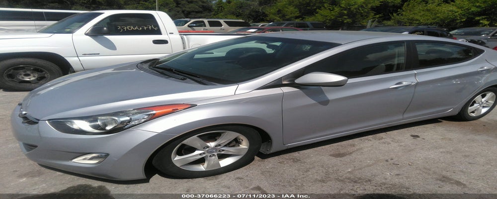 5NPDH4AEXCH090972 2012 HYUNDAI ELANTRA photo no. 2