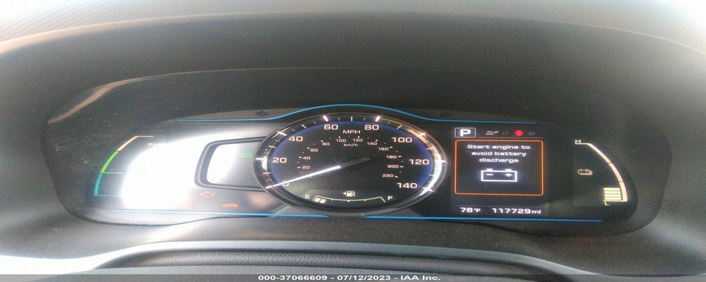 KMHC65LCXKU162417 2019 HYUNDAI IONIQ HYBRID photo no. 7
