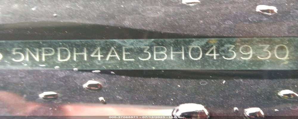 5NPDH4AE3BH043930 2011 HYUNDAI ELANTRA photo no. 9