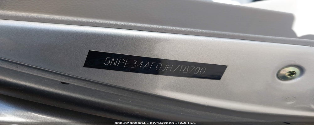 5NPE34AF0JH718790 2018 HYUNDAI SONATA photo no. 9