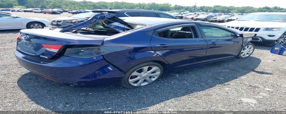5NPDH4AEXCH093211 2012 HYUNDAI ELANTRA photo no. 4