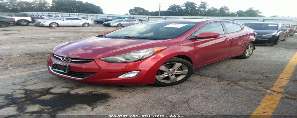 KMHDH4AE7CU435845 2012 HYUNDAI ELANTRA photo no. 2