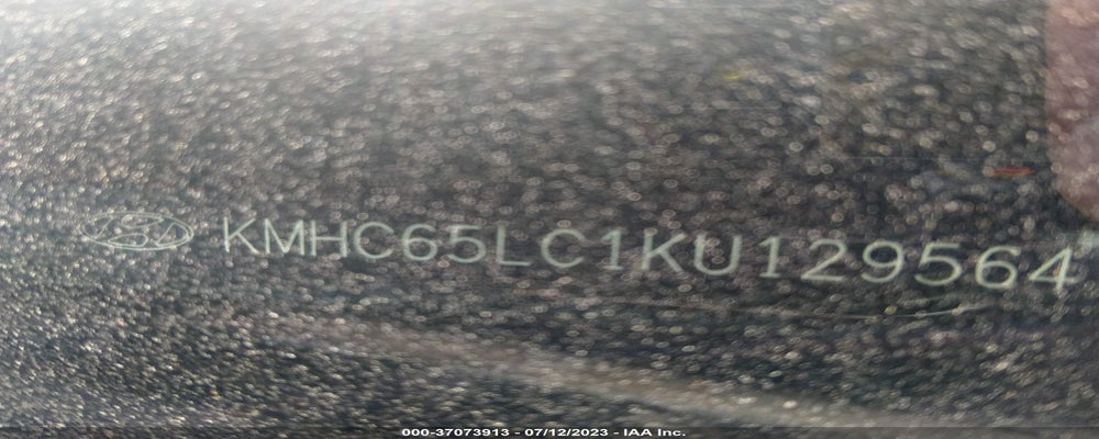 KMHC65LC1KU129564 2019 HYUNDAI IONIQ HYBRID photo no. 9