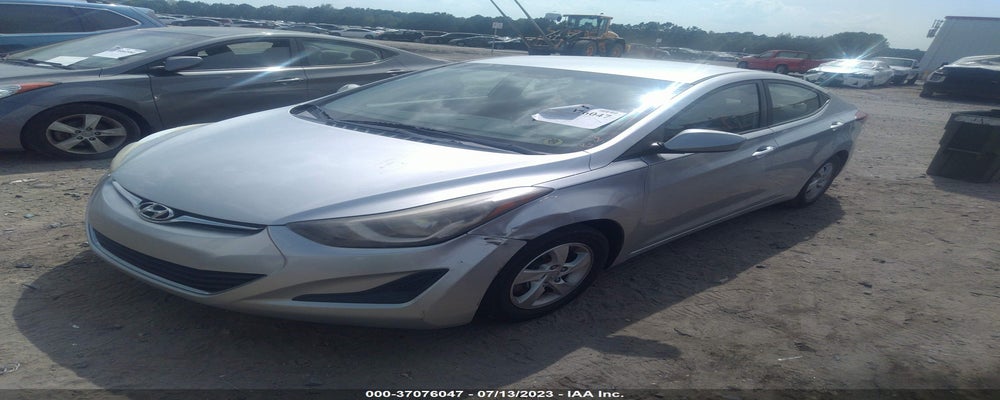 5NPDH4AE4EH503522 2014 HYUNDAI ELANTRA photo no. 2