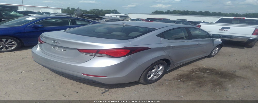 5NPDH4AE4EH503522 2014 HYUNDAI ELANTRA photo no. 4
