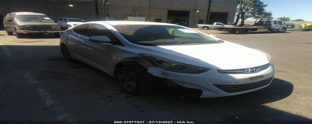 5NPDH4AE8EH474574 2014 HYUNDAI ELANTRA photo no. 2