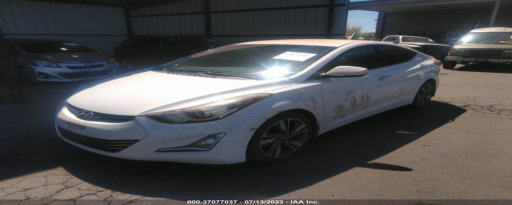 5NPDH4AE8EH474574 2014 HYUNDAI ELANTRA photo no. 2
