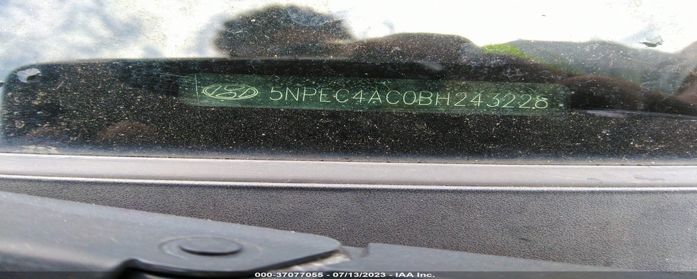 5NPEC4AC0BH243228 2011 HYUNDAI SONATA photo no. 9