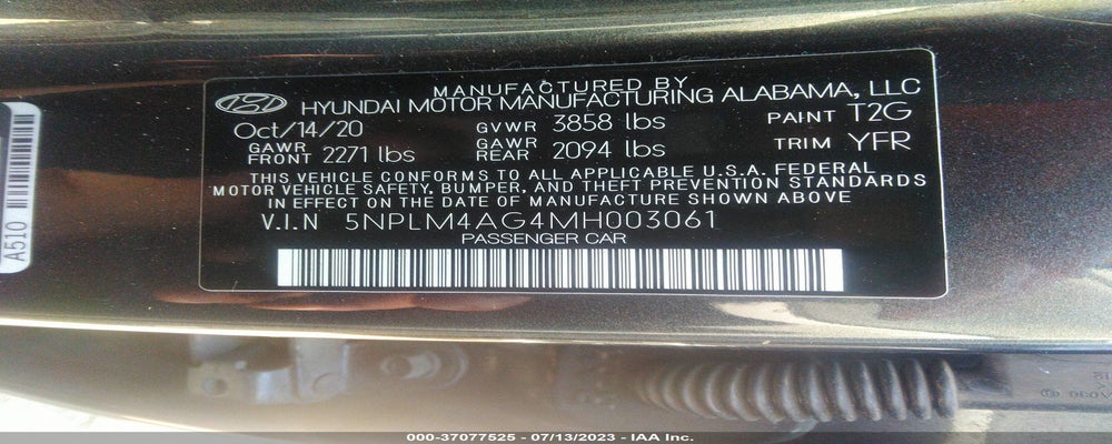 5NPLM4AG4MH003061 2021 HYUNDAI ELANTRA photo no. 9