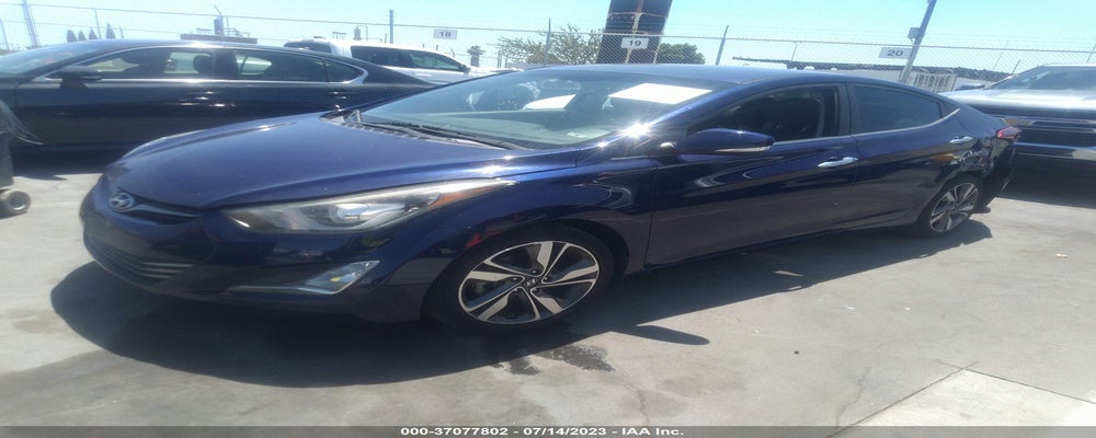 5NPDH4AE2EH470410 2014 HYUNDAI ELANTRA photo no. 2