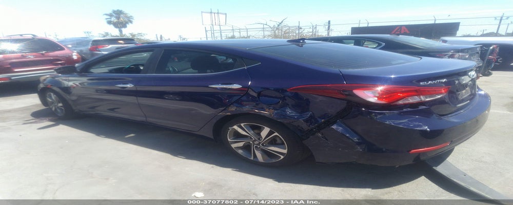 5NPDH4AE2EH470410 2014 HYUNDAI ELANTRA photo no. 3