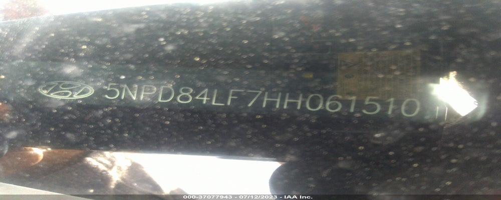 5NPD84LF7HH061510 2017 HYUNDAI ELANTRA photo no. 9