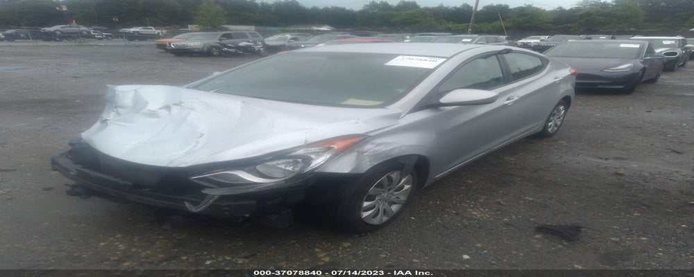 5NPDH4AE7CH126858 2012 HYUNDAI ELANTRA photo no. 2