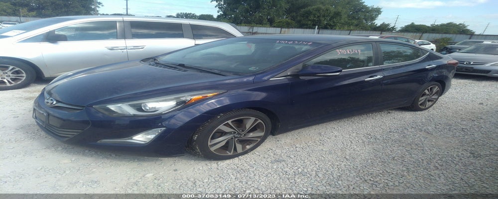 5NPDH4AEXEH479999 2014 HYUNDAI ELANTRA photo no. 2