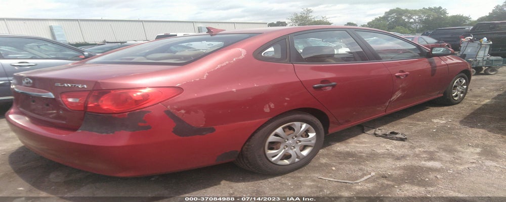 KMHDU4ADXAU842378 2010 HYUNDAI ELANTRA photo no. 4