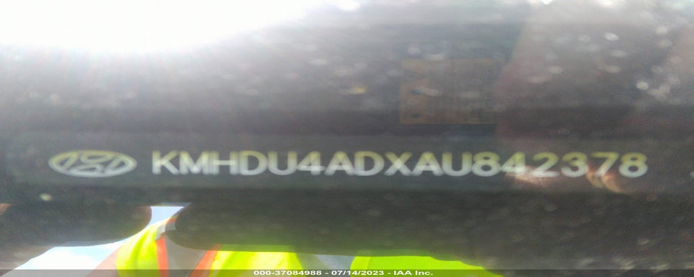 KMHDU4ADXAU842378 2010 HYUNDAI ELANTRA photo no. 9