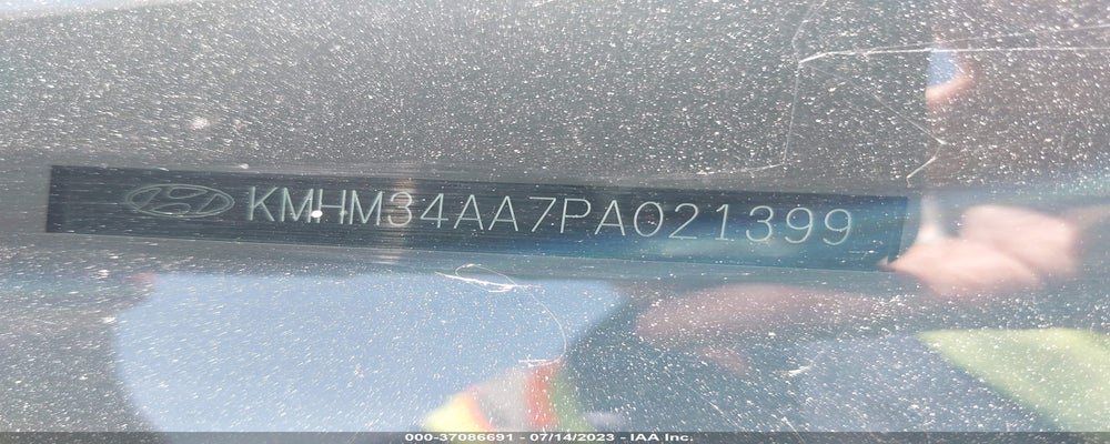 KMHM34AA7PA021399 2023 HYUNDAI IONIQ 6 photo no. 9