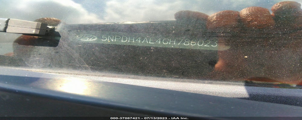 5NPDH4AE4GH786023 2016 HYUNDAI ELANTRA photo no. 9