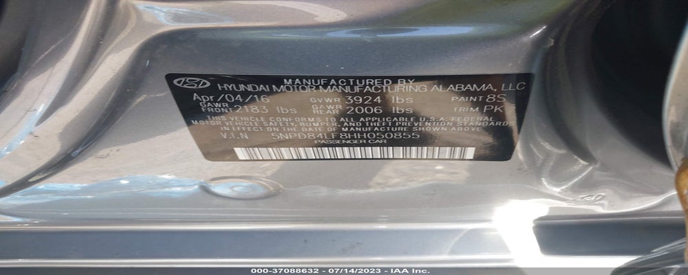 5NPD84LF8HH050855 2017 HYUNDAI ELANTRA photo no. 9