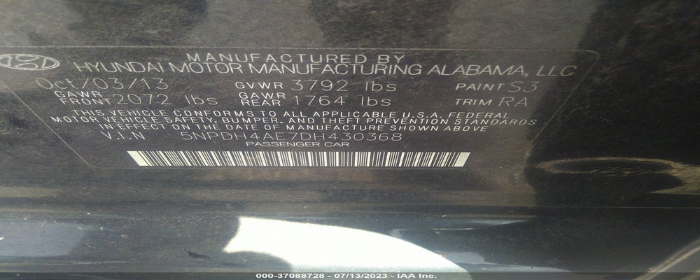 5NPDH4AE7DH430368 2013 HYUNDAI ELANTRA photo no. 9