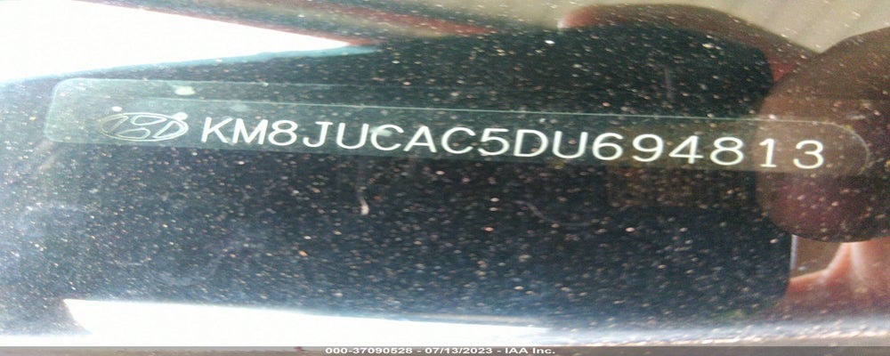 KM8JUCAC5DU694813 2013 HYUNDAI TUCSON photo no. 9