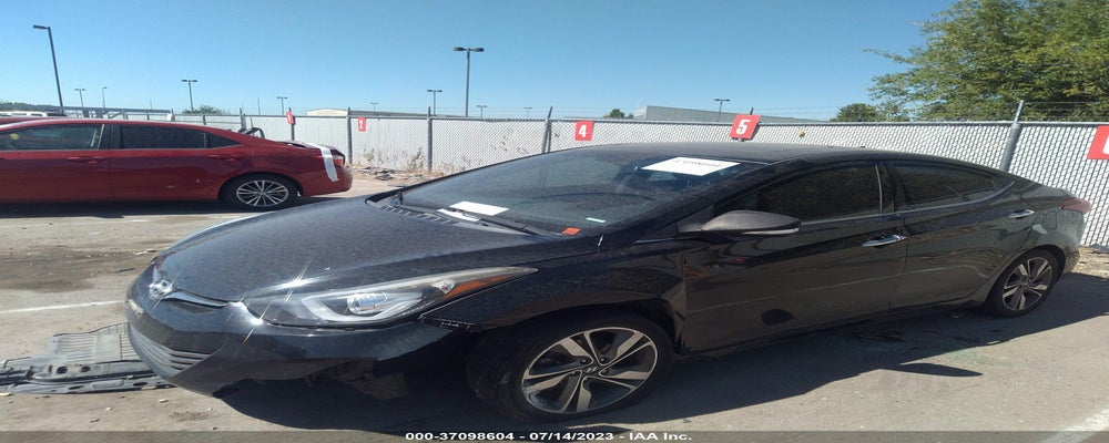 5NPDH4AE9EH536516 2014 HYUNDAI ELANTRA photo no. 2