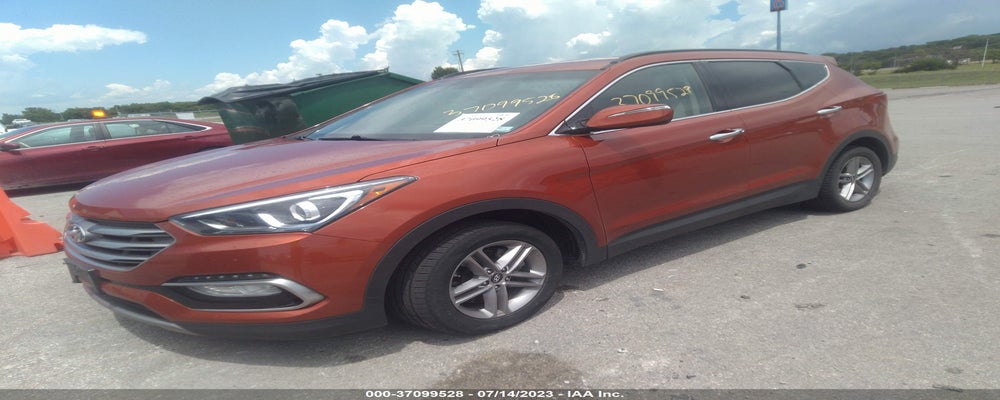 5XYZUDLB3JG522956 2018 HYUNDAI SANTA FE SPORT photo no. 2