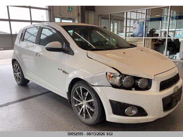 2012 Chevrolet Sonic Ltz მანქანა იყიდება აუქციონზე, vin: 1G1JE6SB7C4184267, აუქციონის ნომერი: 30052595